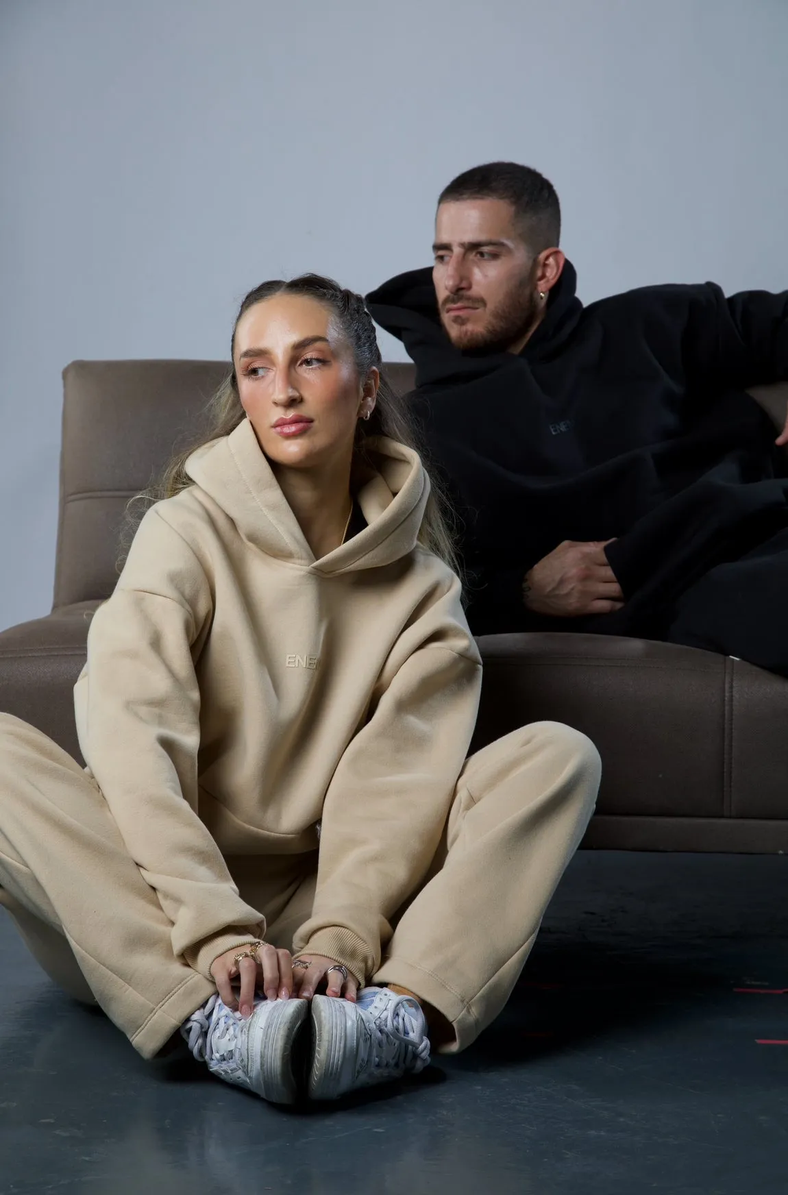 Basic Beige Enemy Jogger