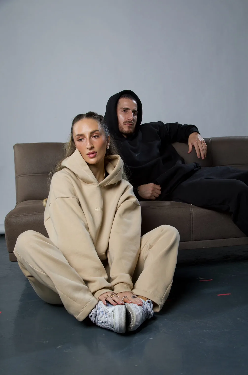 Basic Beige Enemy Jogger