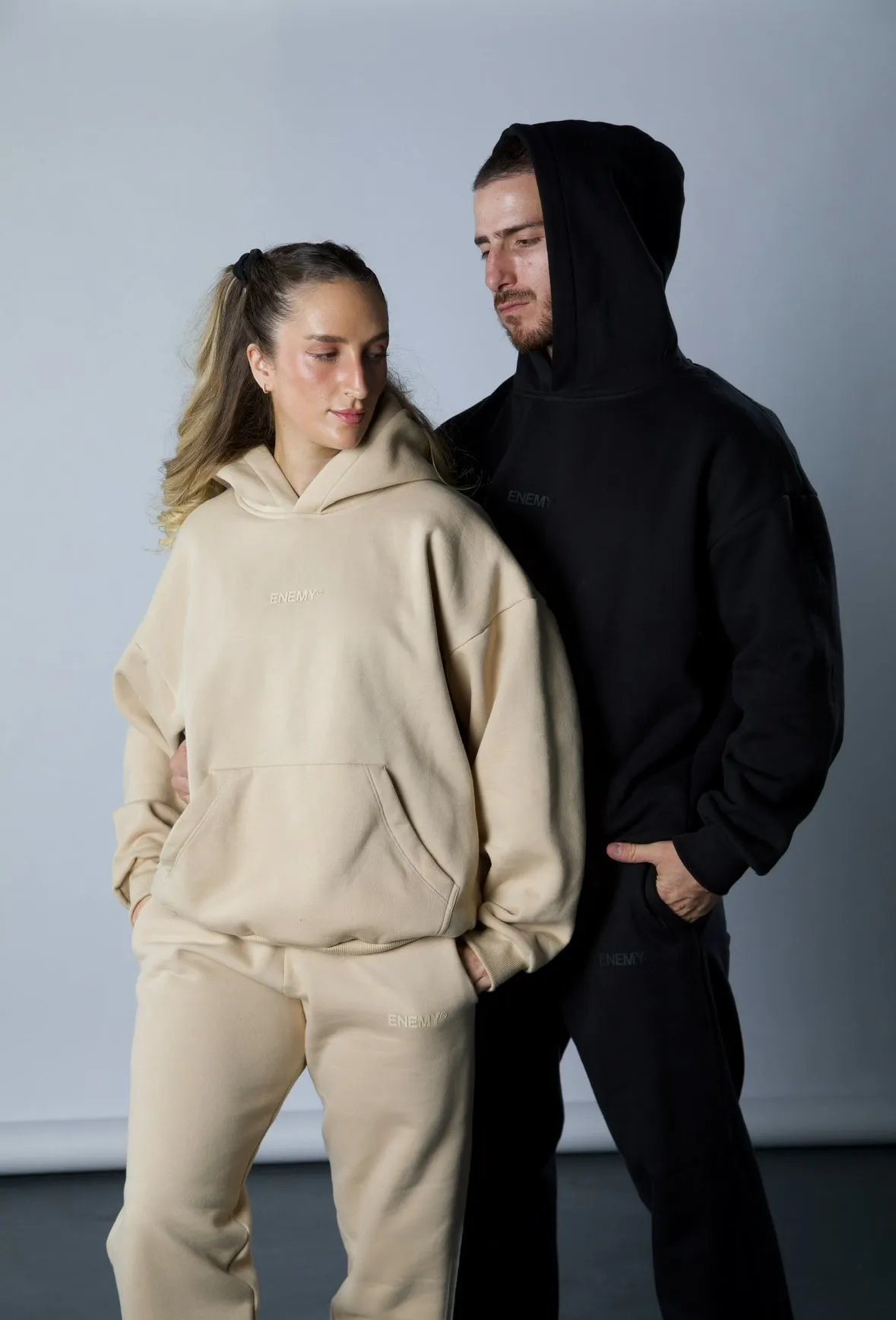 Basic Beige Enemy Jogger