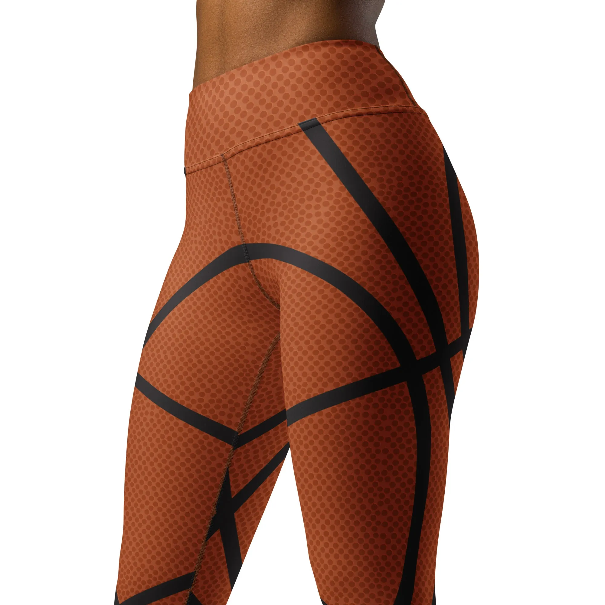 Basketball High-waist Yoga Leggings