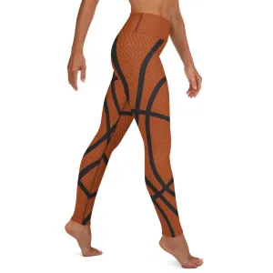 Basketball High-waist Yoga Leggings