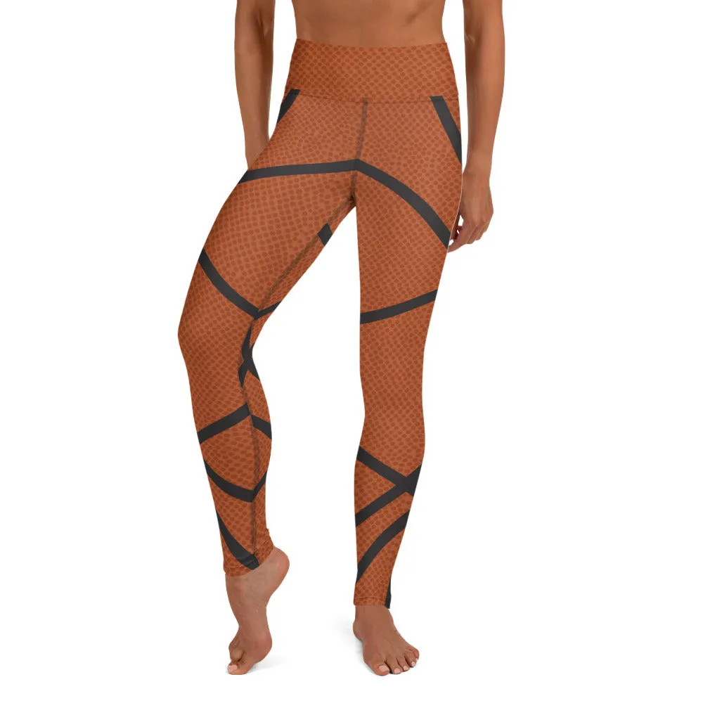 Basketball High-waist Yoga Leggings