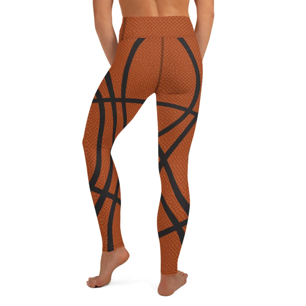 Basketball High-waist Yoga Leggings