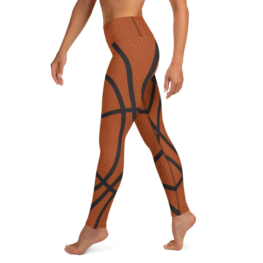 Basketball High-waist Yoga Leggings