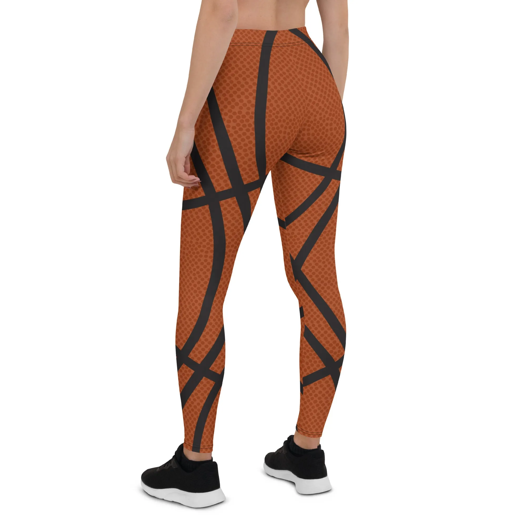 Basketball Mid-waist Leggings