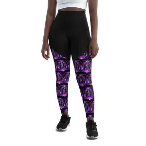 Bat Love Sports Leggings