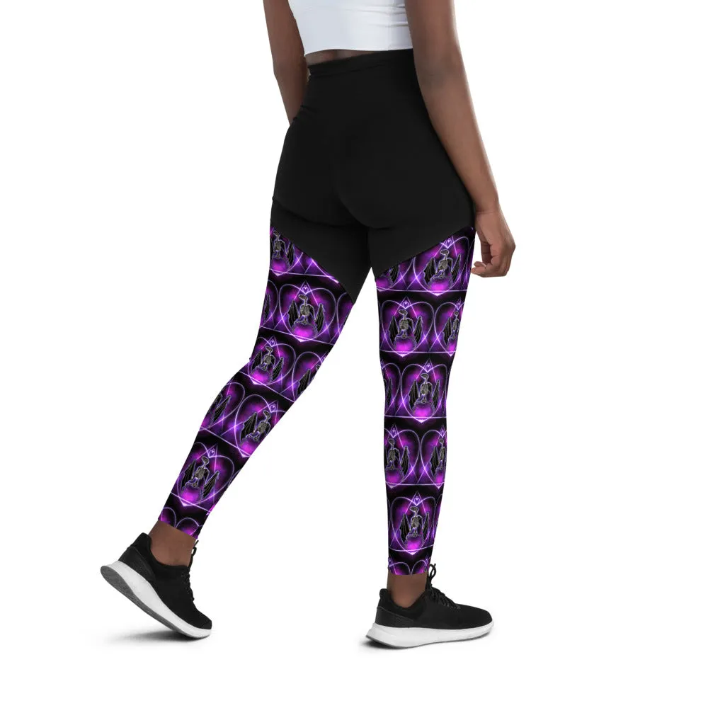Bat Love Sports Leggings