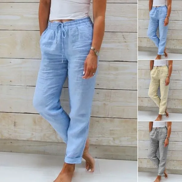 Bequeme Leinenhose