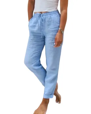 Bequeme Leinenhose