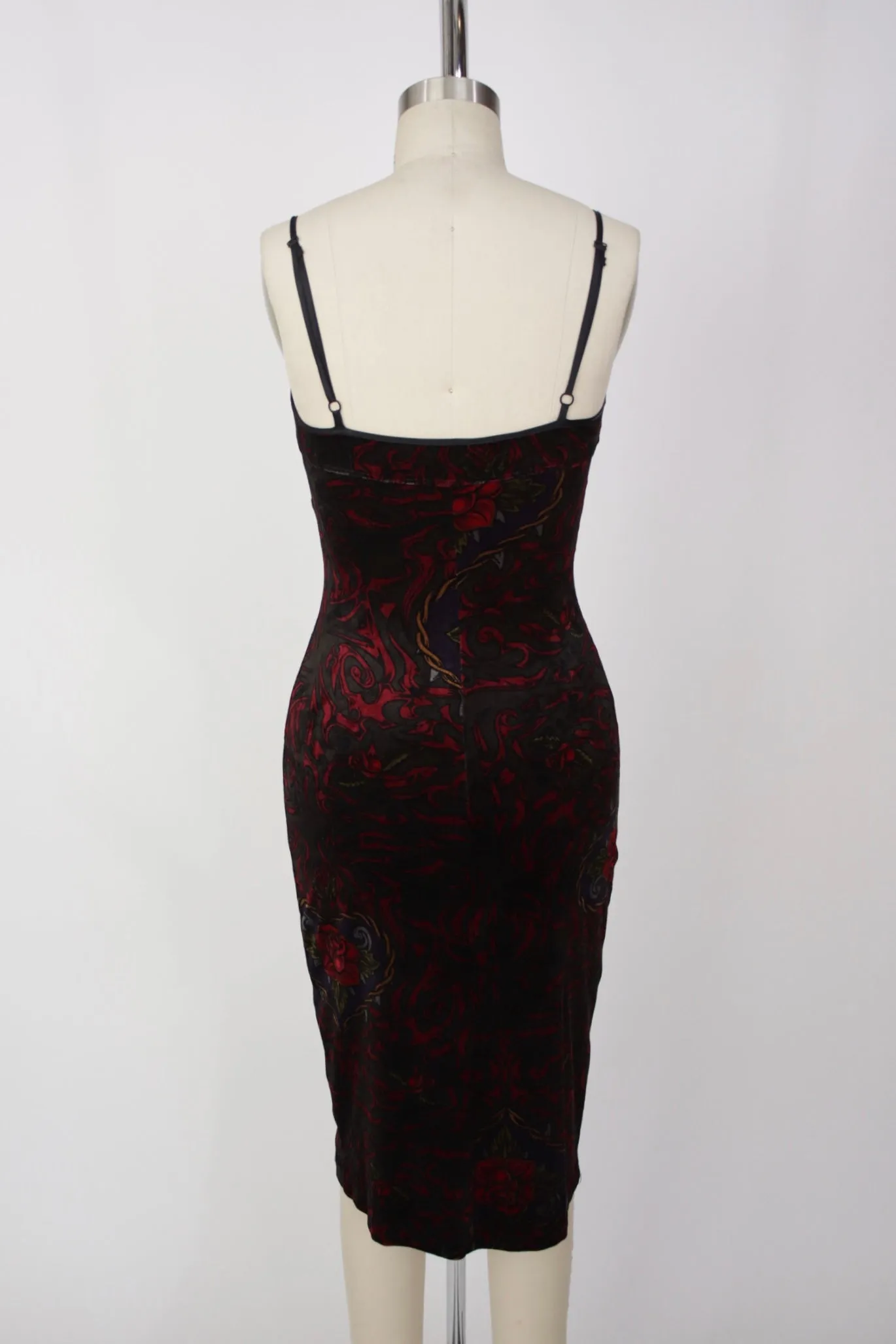 Betsey Johnson Velvet Tattoo Dress