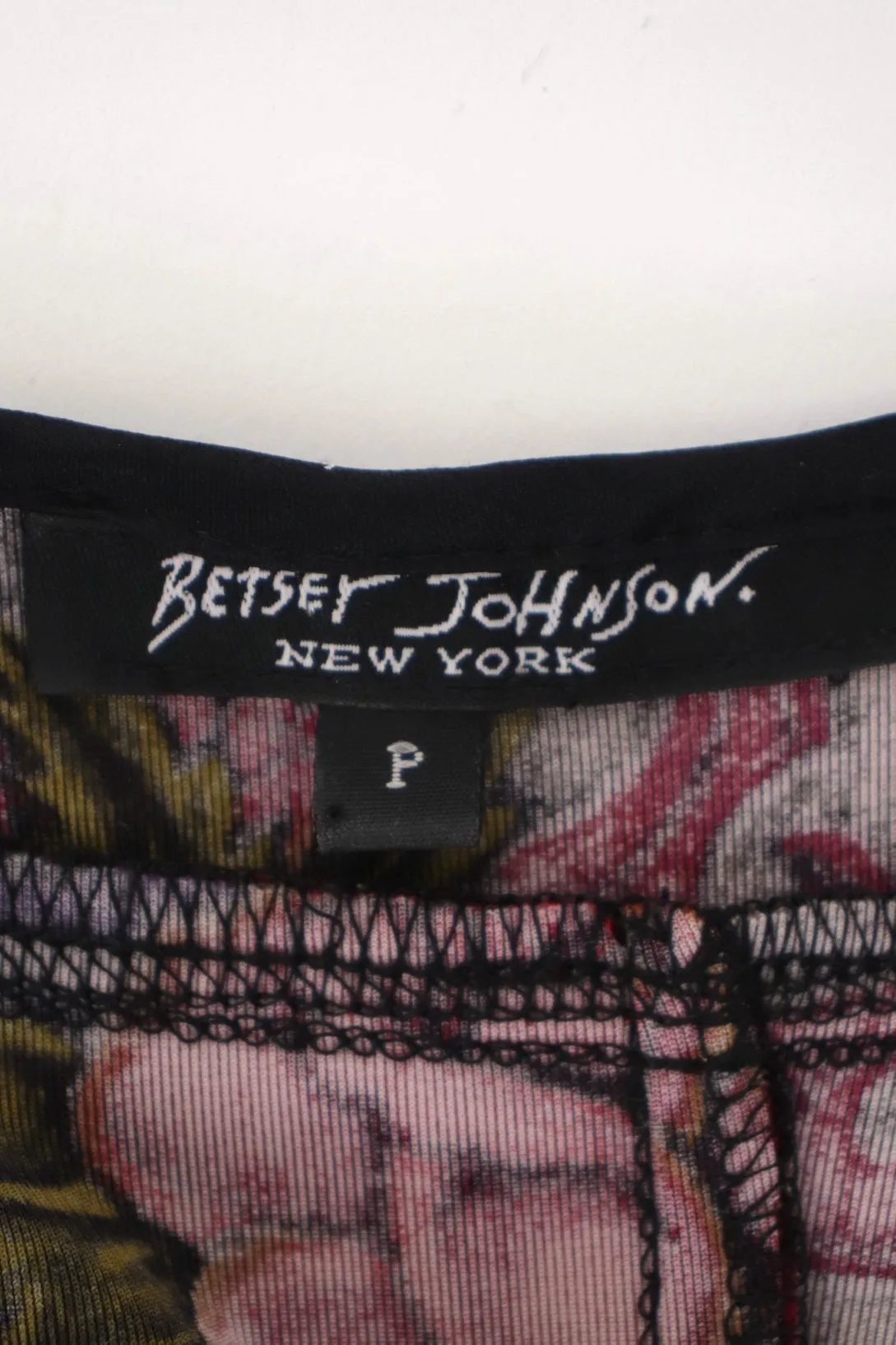 Betsey Johnson Velvet Tattoo Dress