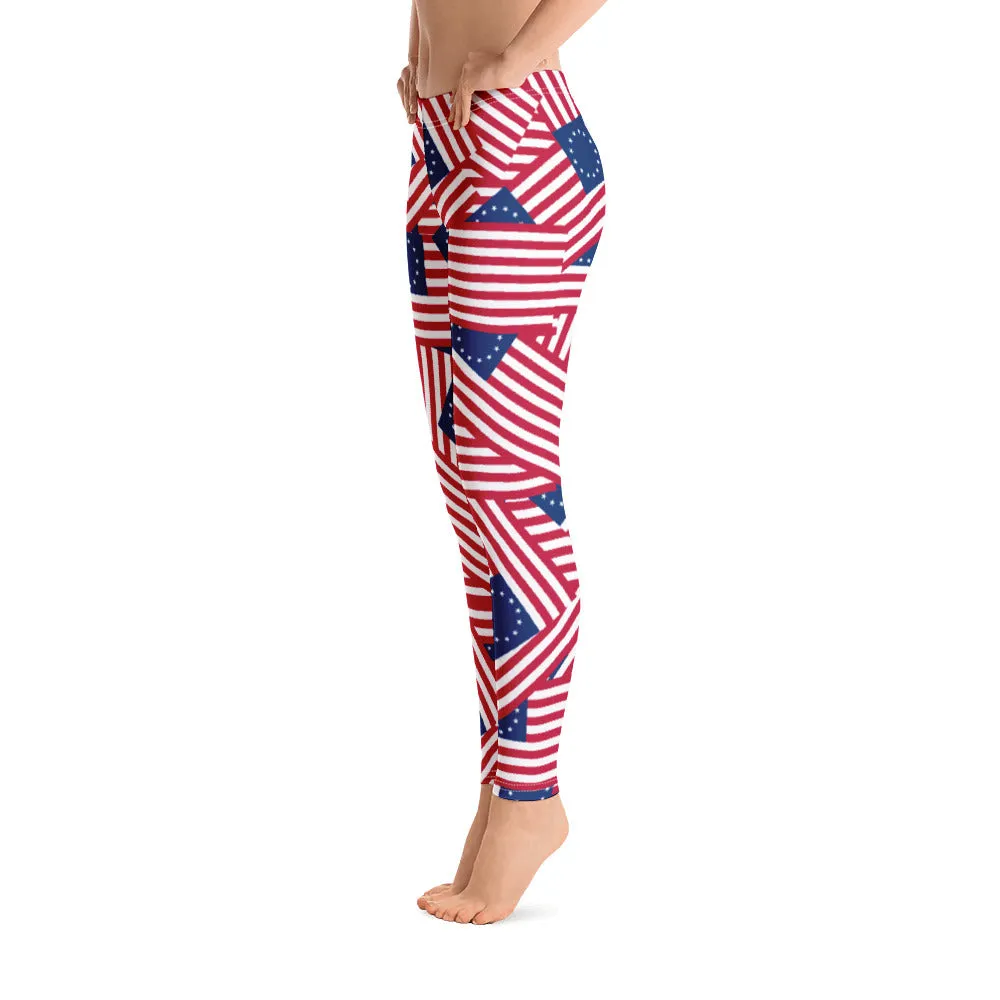 BETSY ROSS FLAG LEGGINGS