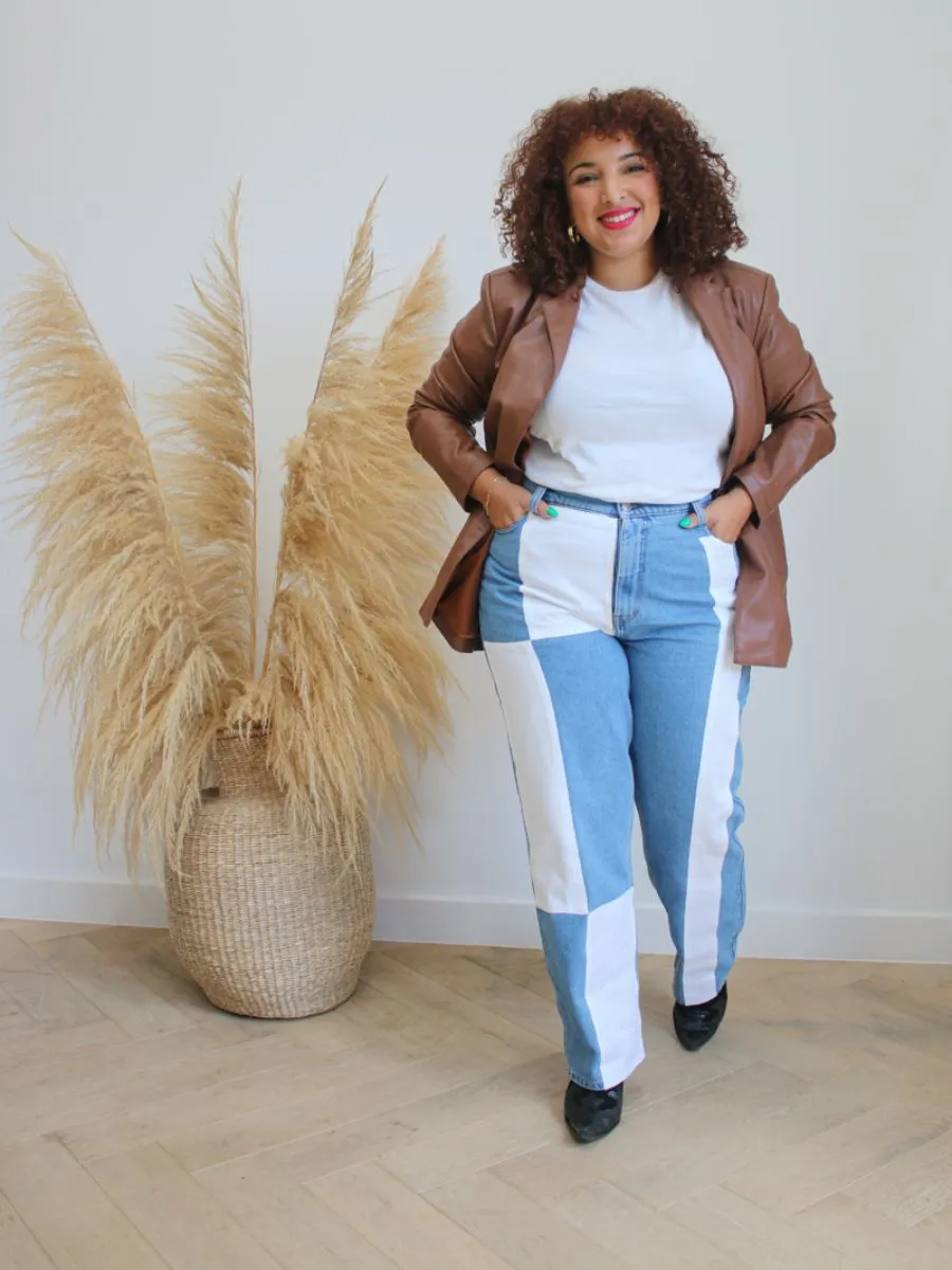 Bianca High Waisted Upcycled Jeans