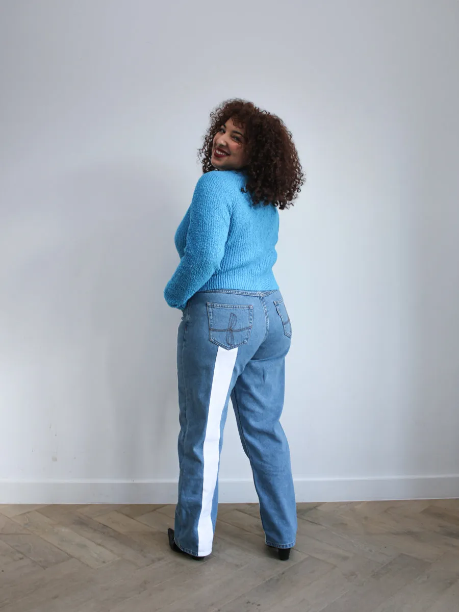 Bianca High Waisted Upcycled Jeans