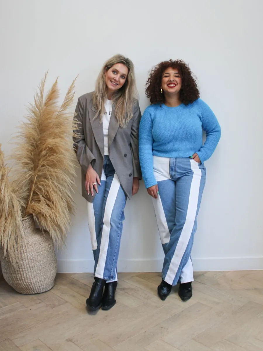 Bianca High Waisted Upcycled Jeans