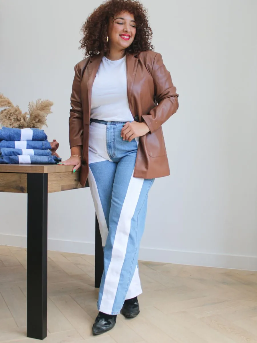 Bianca High Waisted Upcycled Jeans