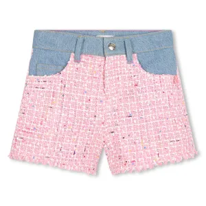 Billiebush Denim Tweed Shorts