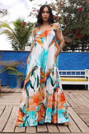 Birds Of Paradise Sun Dress
