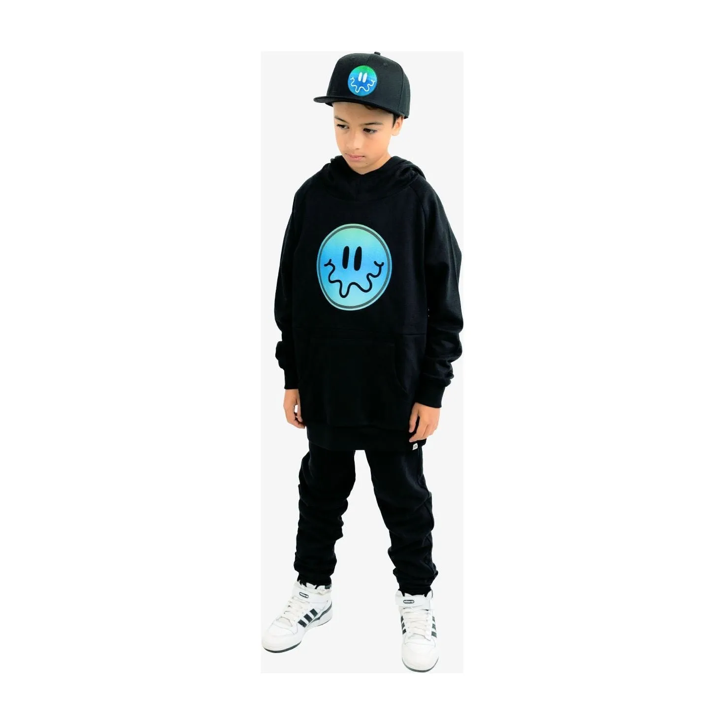Black Gradient Smile Hood