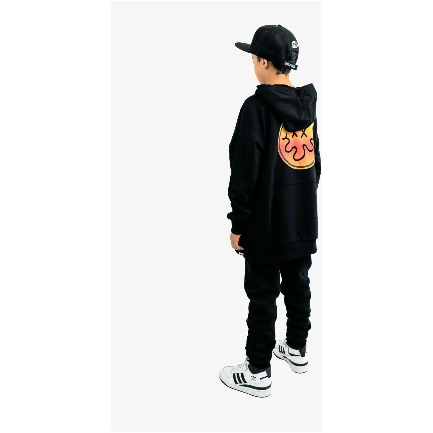 Black Gradient Smile Hood