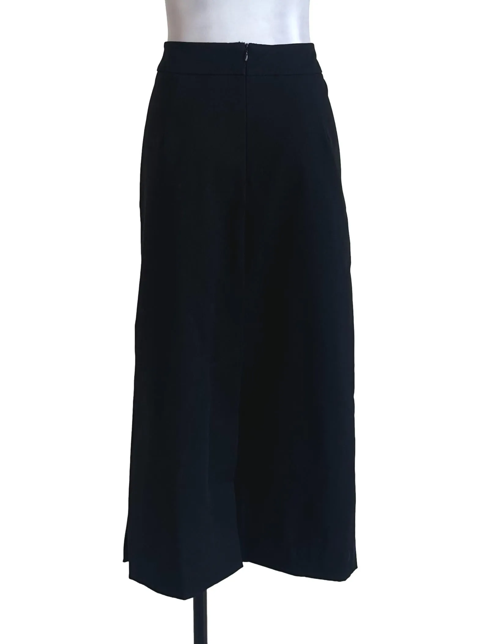 Black Plain Skirt