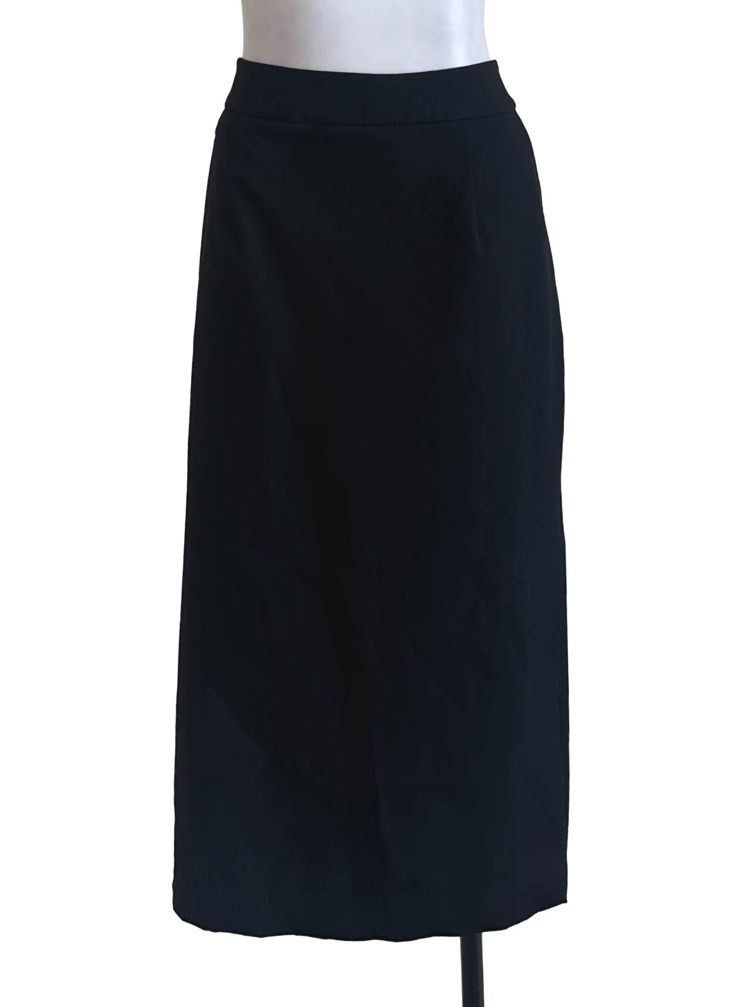 Black Plain Skirt
