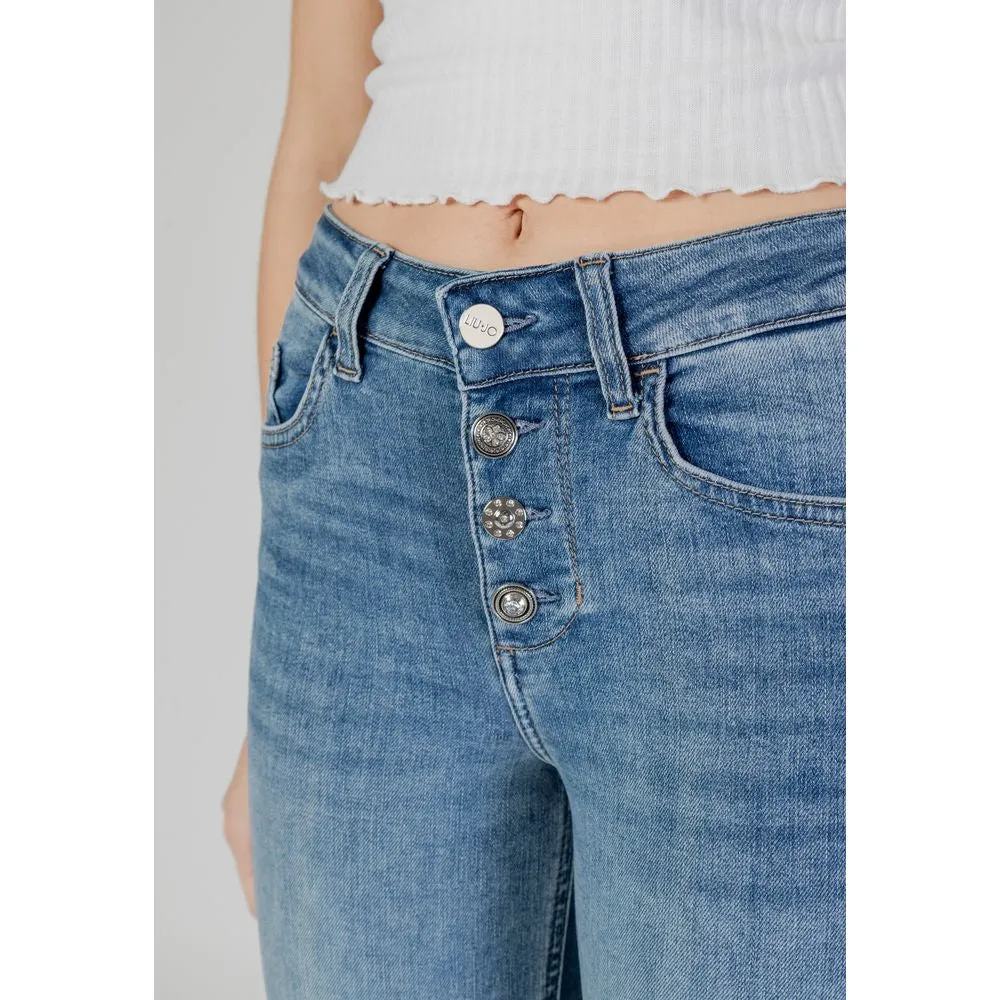 Blue Cotton Jeans & Pant