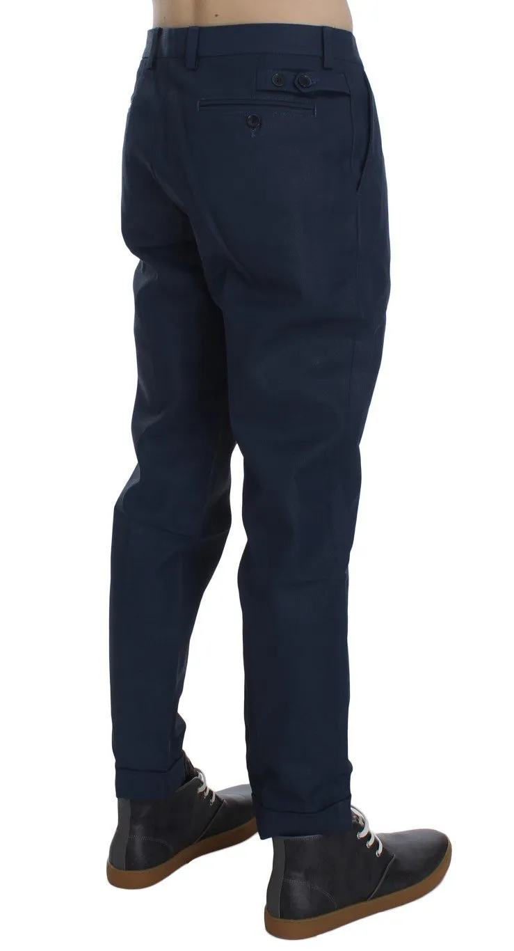 Blue Denim Stretch Casual Jeans