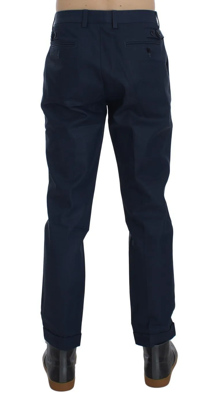 Blue Denim Stretch Casual Jeans