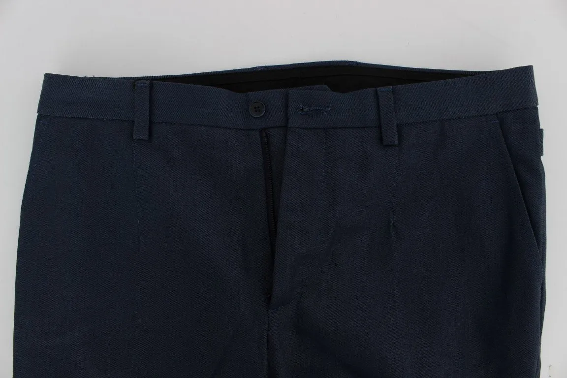 Blue Denim Stretch Casual Jeans