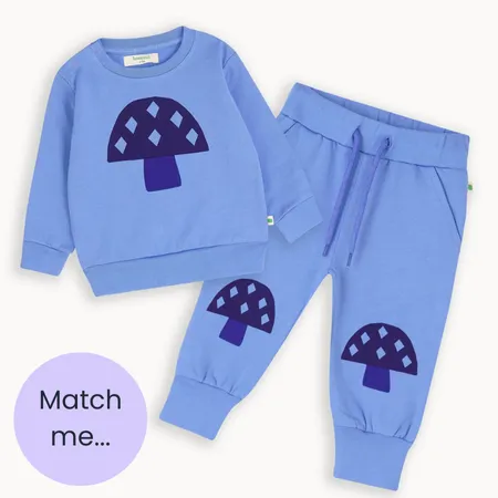 Blue Mushrooms Joggers