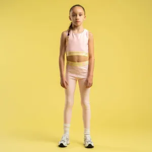 BONINI BY A DEE - Logo Legging Inspire & Colourblock Crop Top Flex - Fairy Pink