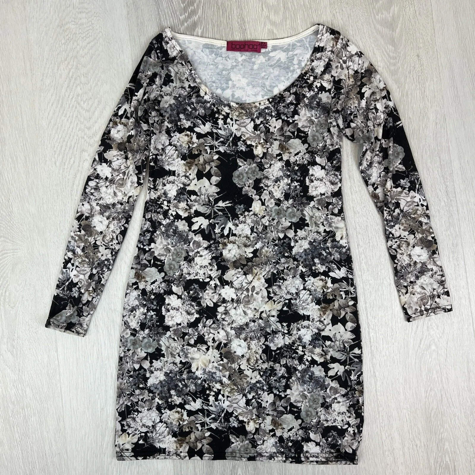 Boohoo Womens BodyCon Long Sleeve Dress Bundle Size UK 12 (3 Dresses)