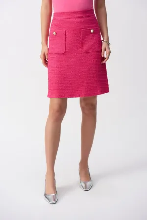 Bouclé A-Line Skirt 251291