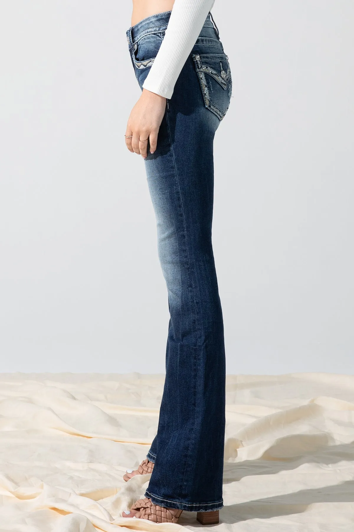 Boundless Border Bootcut Jeans