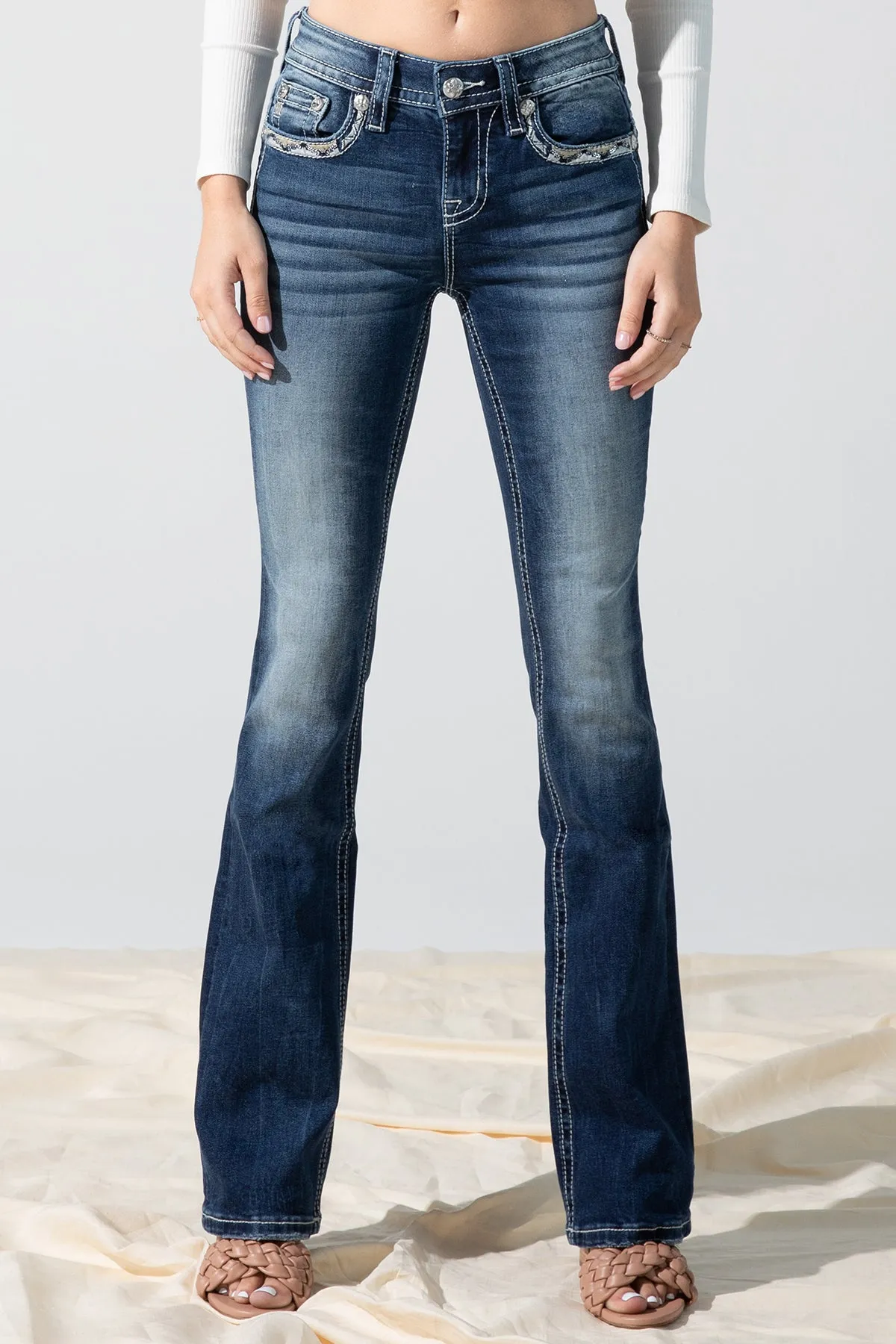 Boundless Border Bootcut Jeans