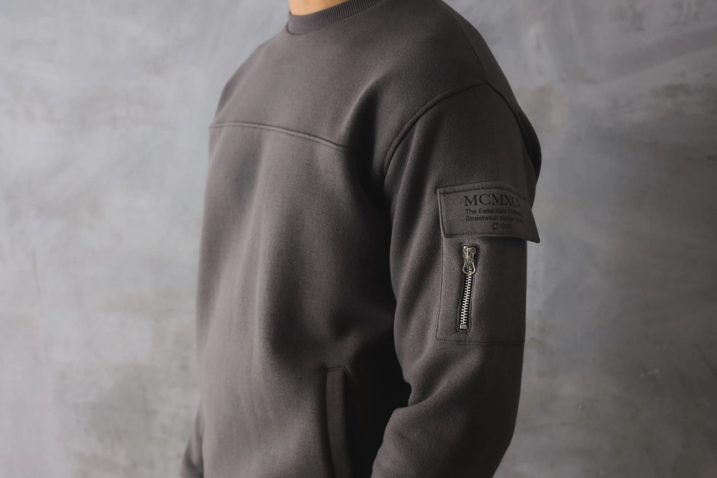 BOURNE CREW - DK GREY