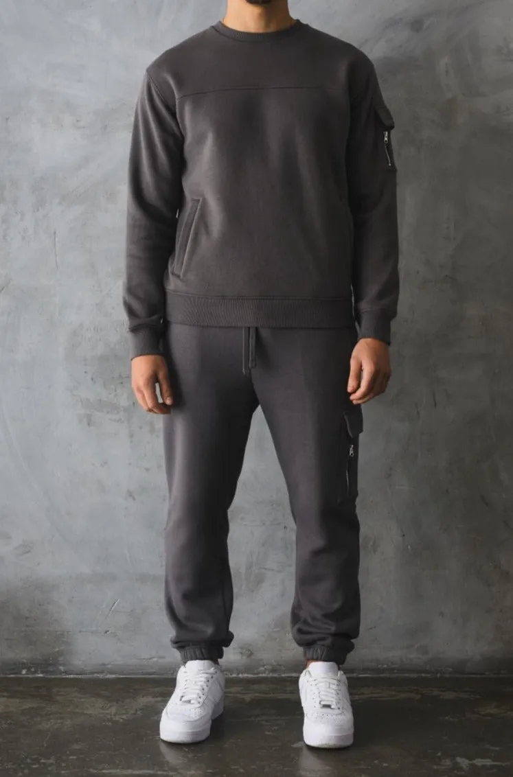 BOURNE CREW - DK GREY