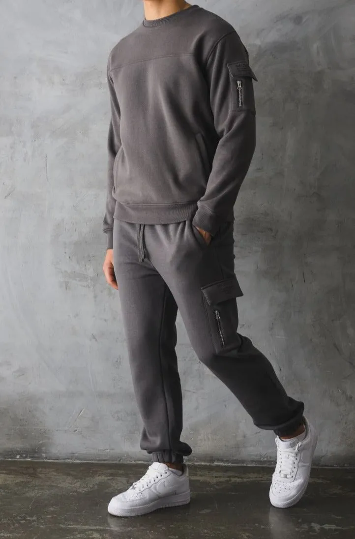 BOURNE CREW - DK GREY