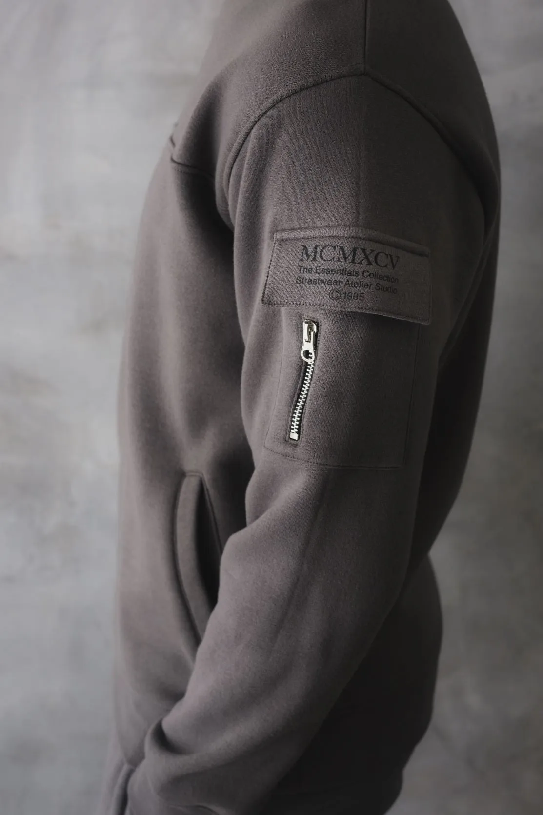 BOURNE CREW - DK GREY