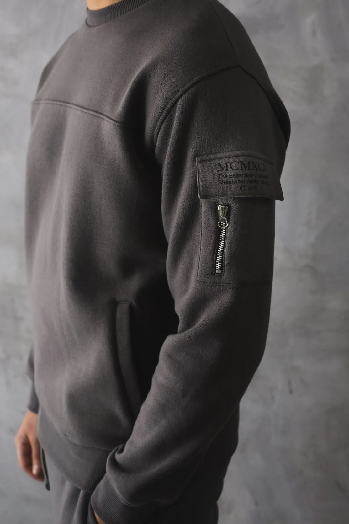 BOURNE CREW - DK GREY