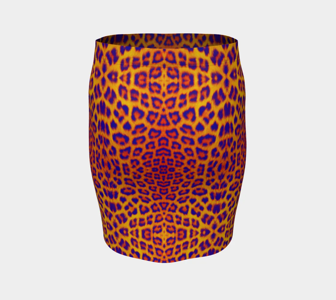 Bowie Leopard Pencil Skirt