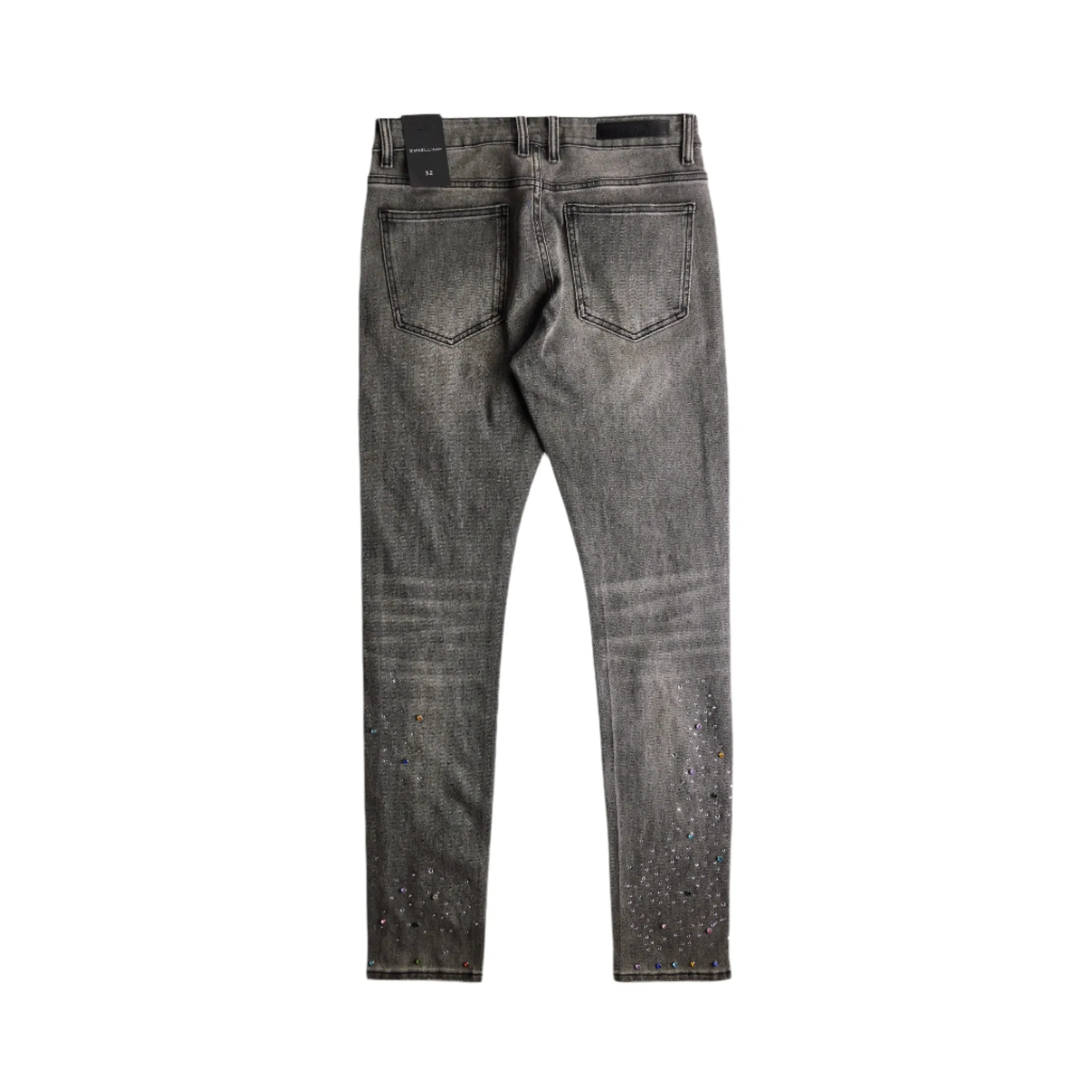 Bowie Skinny Denim - Iced Gray