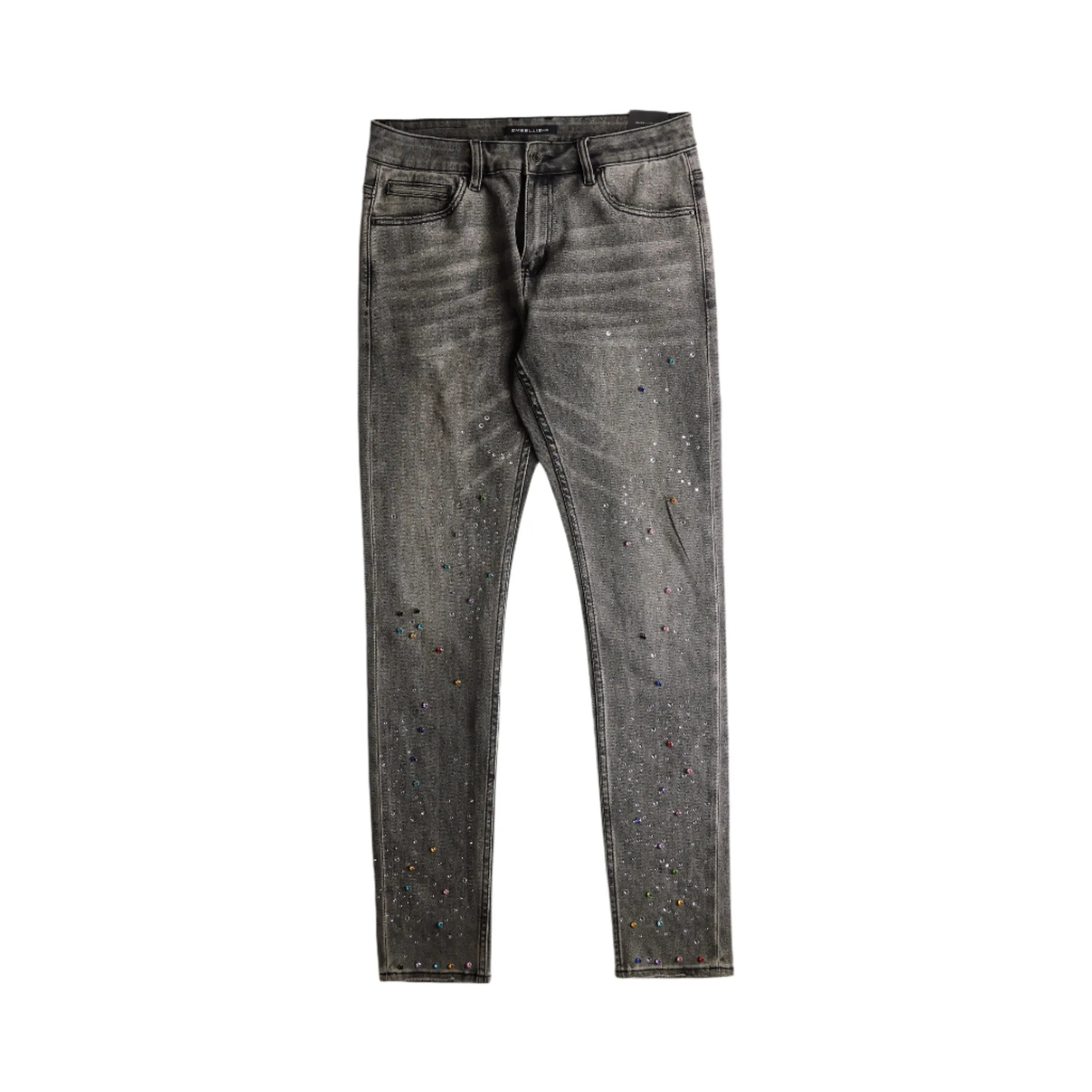 Bowie Skinny Denim - Iced Gray