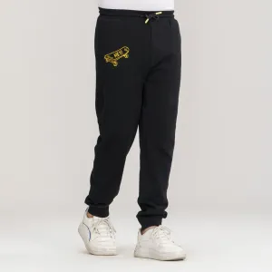 Boys Black Joggers