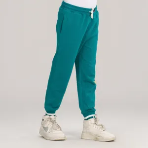 Boys Green Joggers