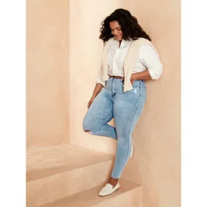 BR High Rise Ripped Skinny Jeans
