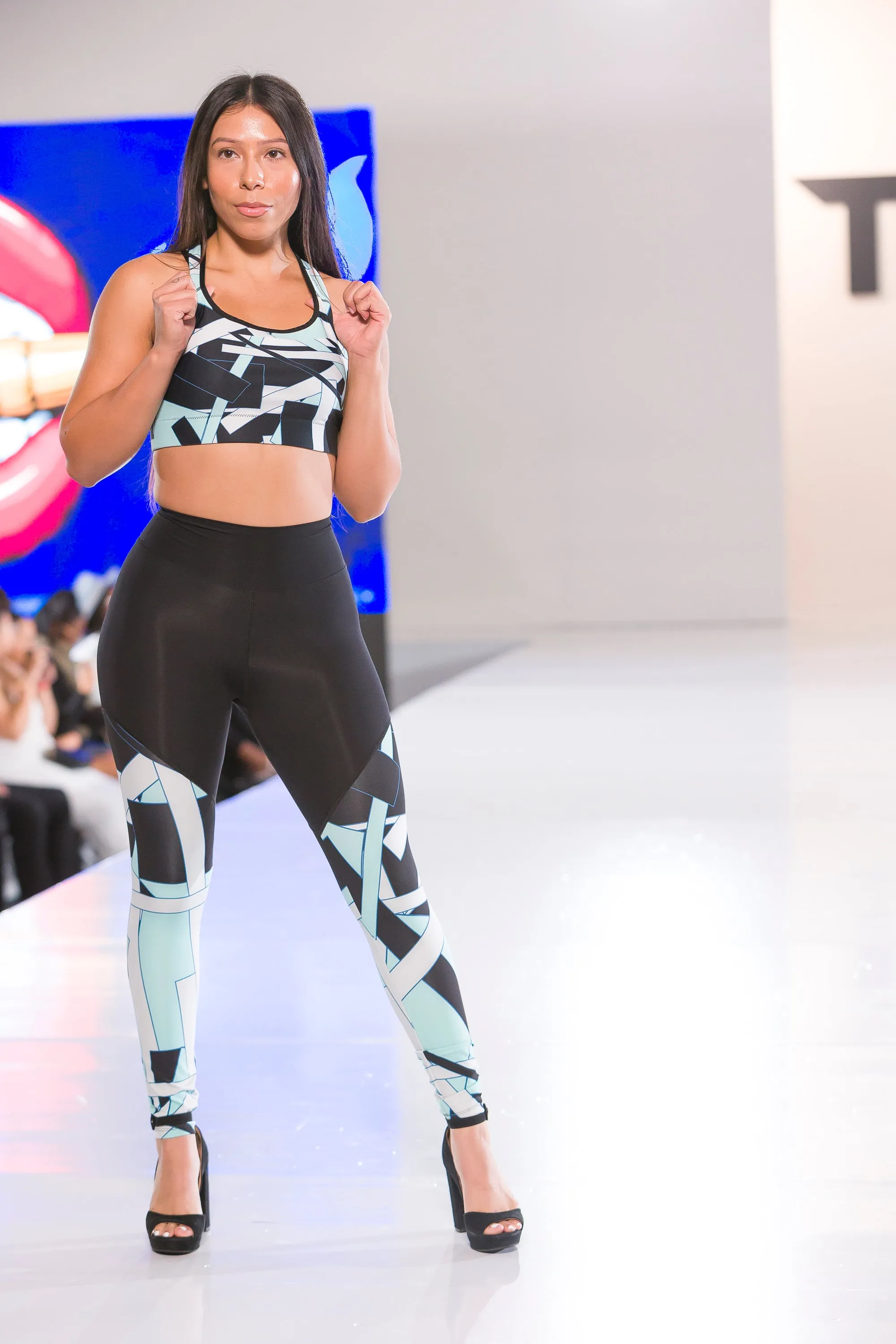 Bright Blue Sports Leggings