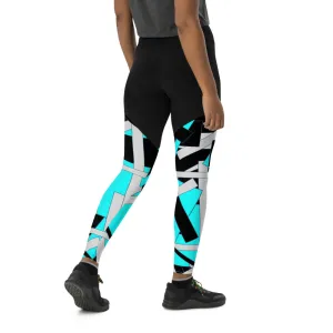 Bright Blue Sports Leggings