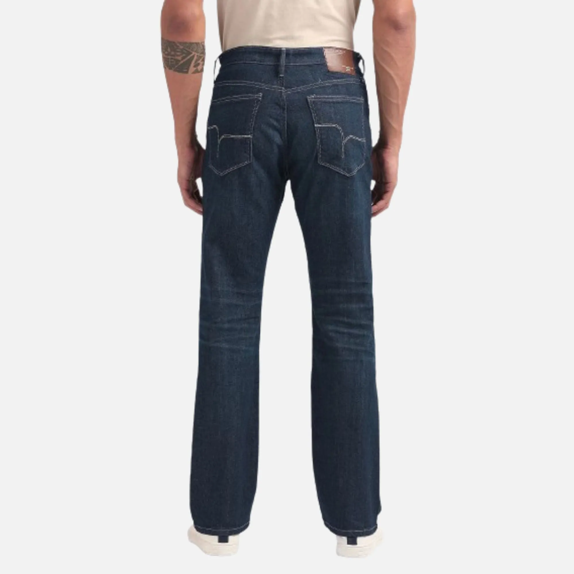 Bruce Bootcut Fit Whiskered Jeans